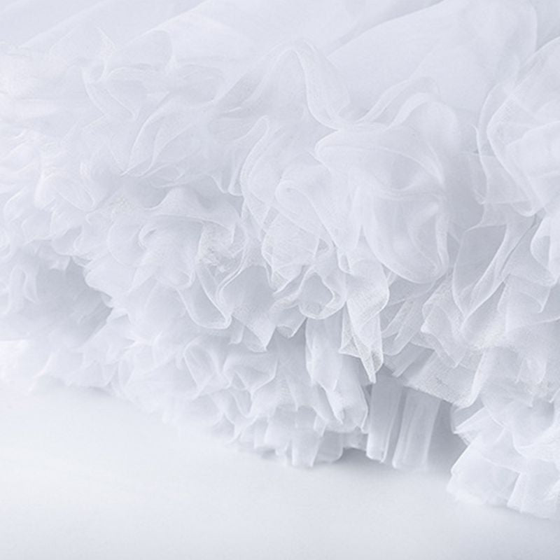 Sous-jupe courte et blanche