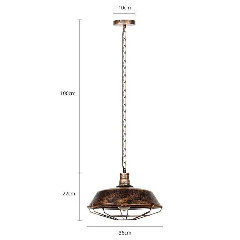 Suspension d'inspiration industrielle