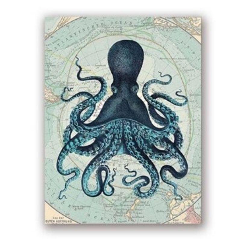 Tableau décoratif à motif de kraken