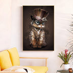 Tableau steampunk sur toile