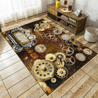 Tapis à l’esthétique steampunk