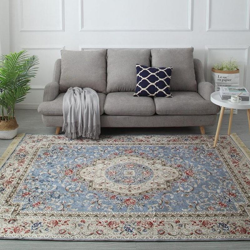 Tapis de salon d’inspiration victorienne