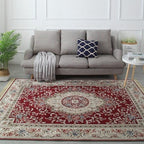 Tapis style victorien pour pièce de vie