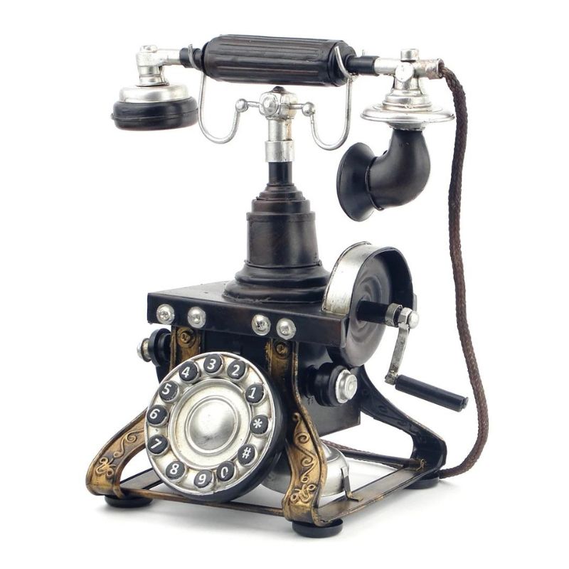 Téléphone ancien sous forme de réplique