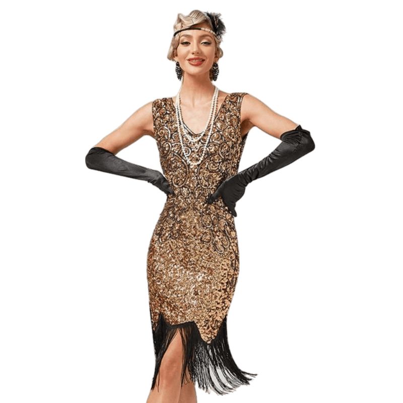 Tenue chic au style cabaret steampunk