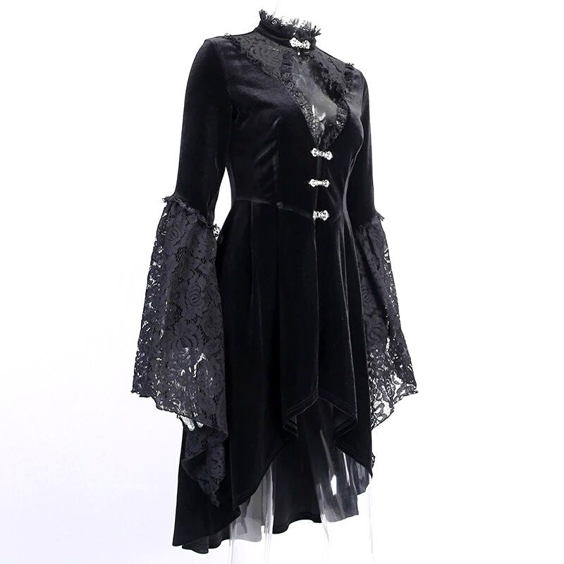 Tenue gothique d’inspiration victorienne