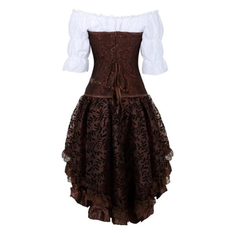 Tenue steampunk de déguisement pour femme