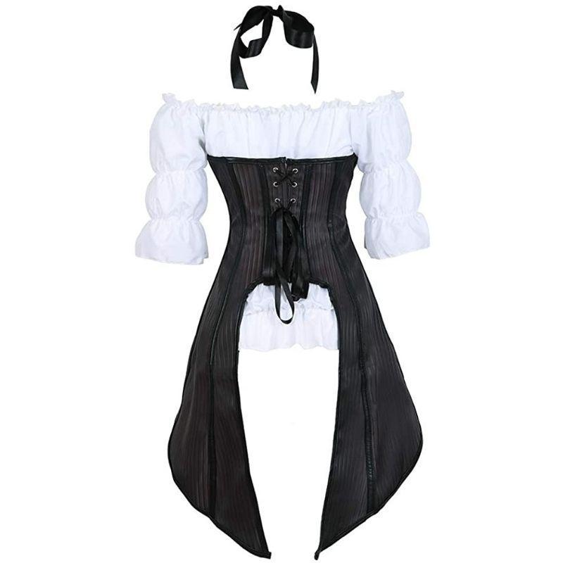 Tenue steampunk féminine en robe