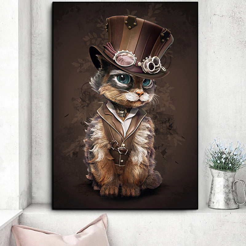 Toile de style steampunk