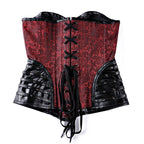 Top steampunk vintage à corset