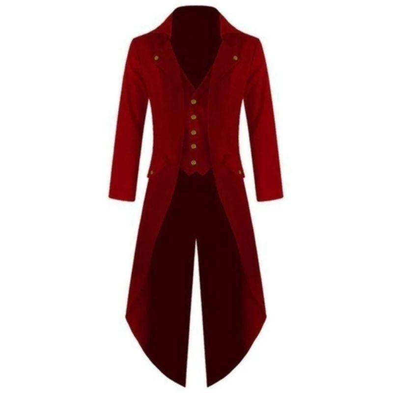 Veste à queue-de-pie gothique et victorienne