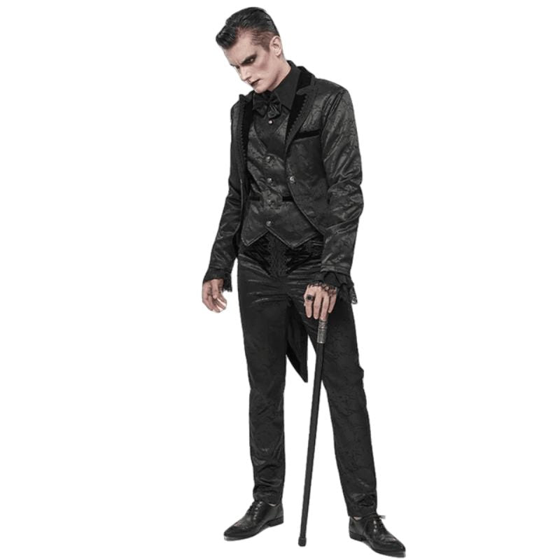 Veste à queue-de-pie steampunk pour homme