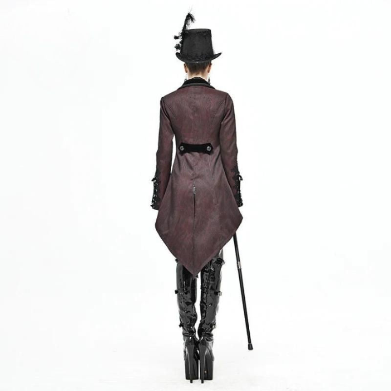 Veste à queue-de-pie style steampunk