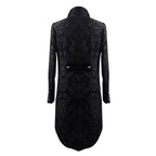 Veste au style gothique steampunk en noir