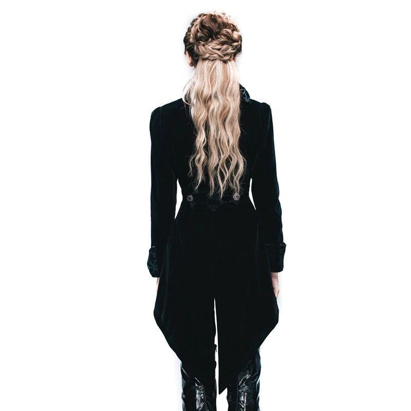 Veste au style steampunk noire