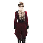 Veste au style steampunk rouge