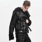 Veste décadente de style gothique punk