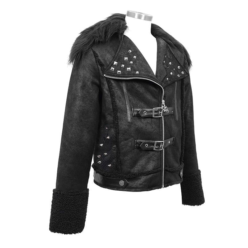 Veste d’inspiration punk gothique décadente