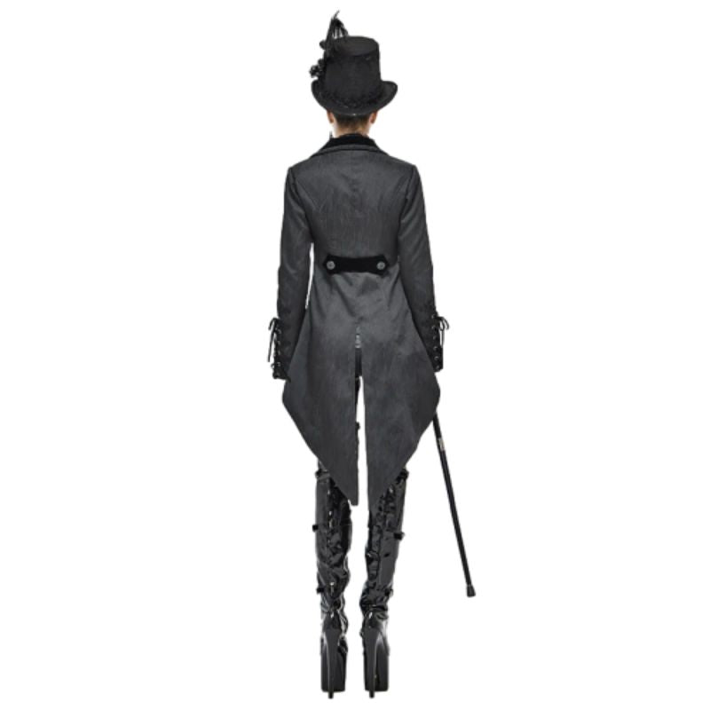 Veste d’inspiration steampunk à queue-de-pie
