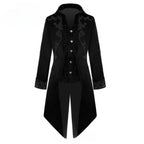 Veste d’inspiration steampunk en redingote gothique