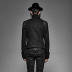 Veste d’officier homme au style gothique militaire