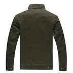 Veste en jean style aviateur