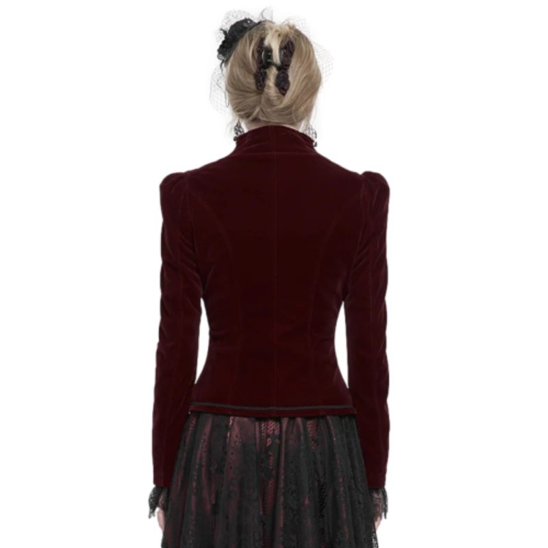 Veste féminine d'inspiration victorienne