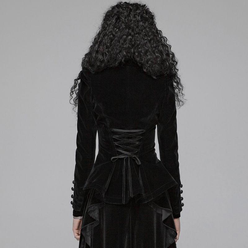 Veste féminine d’inspiration gothique