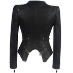 Veste féminine gothique en simili