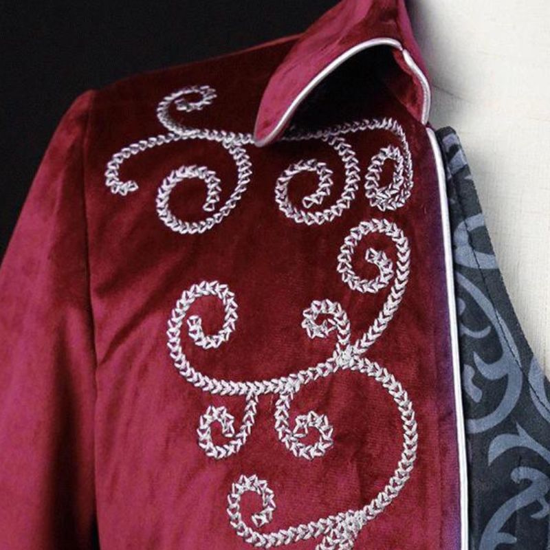 Veste gothique de type redingote steampunk