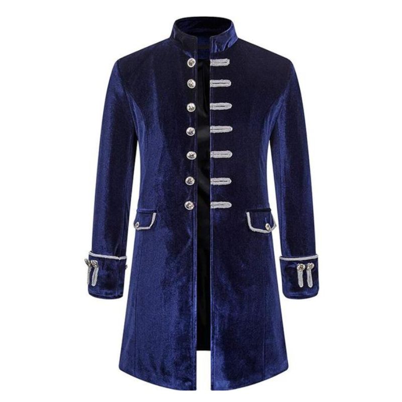 Veste gothique longue au style steampunk