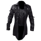 Veste gothique steampunk en PU