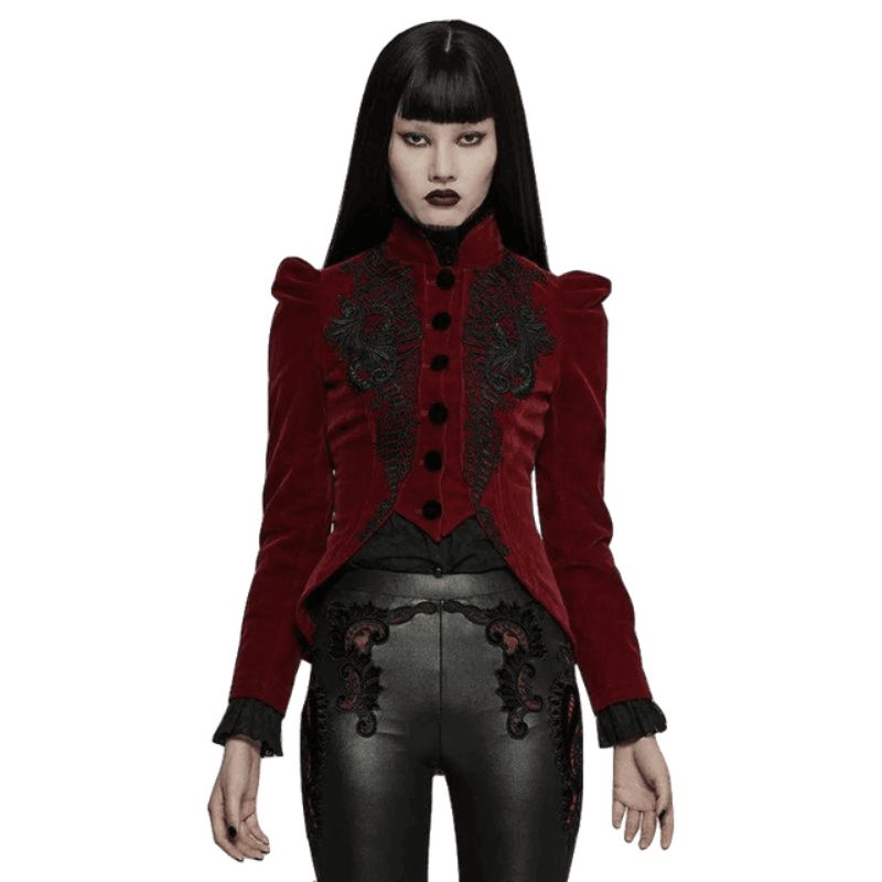 Veste gothique victorienne pour femme