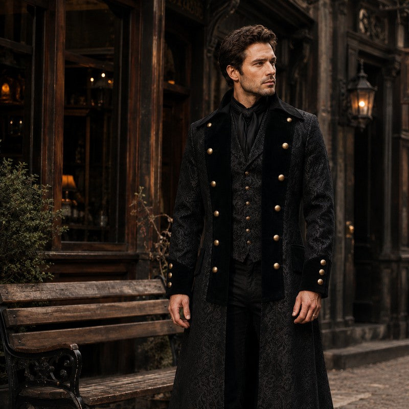 Veste homme steampunk de style victorien