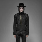 Veste homme style officier militaire gothique
