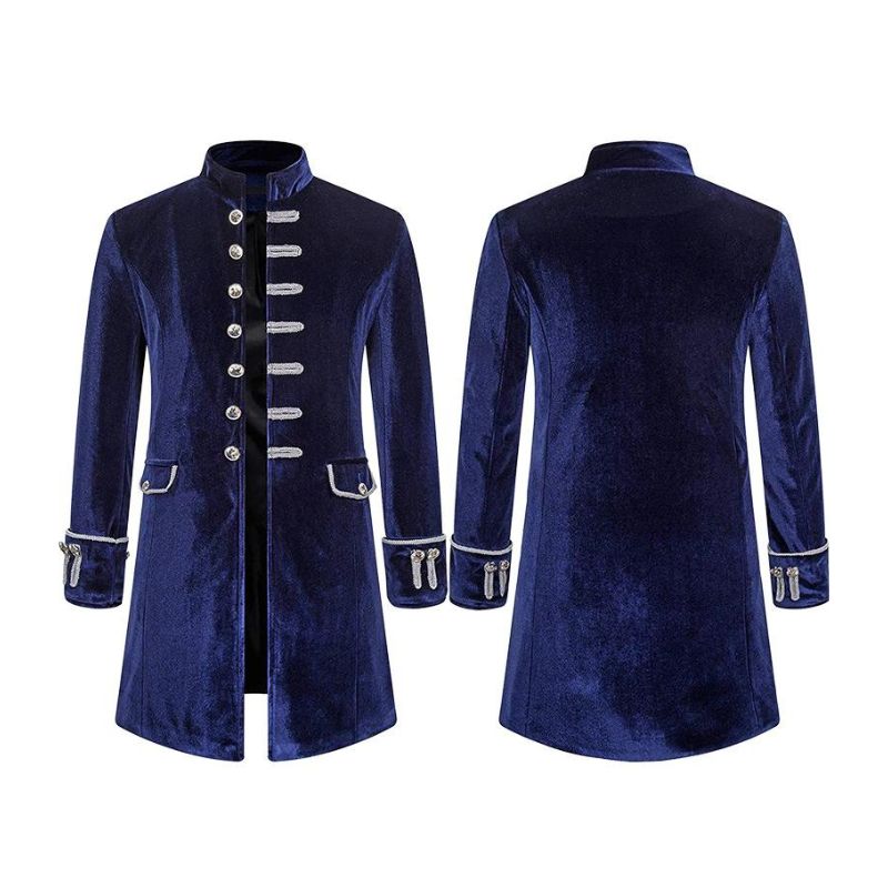 Veste longue au style gothique steampunk