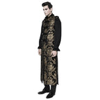 Veste longue de style gothique sans manches