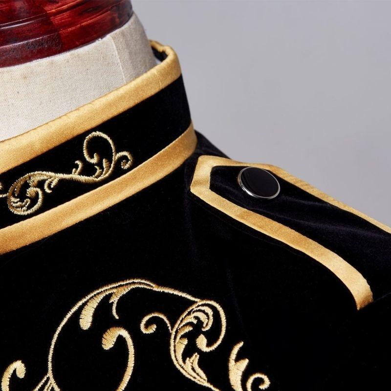Veste masculine d’aristocrate style steampunk