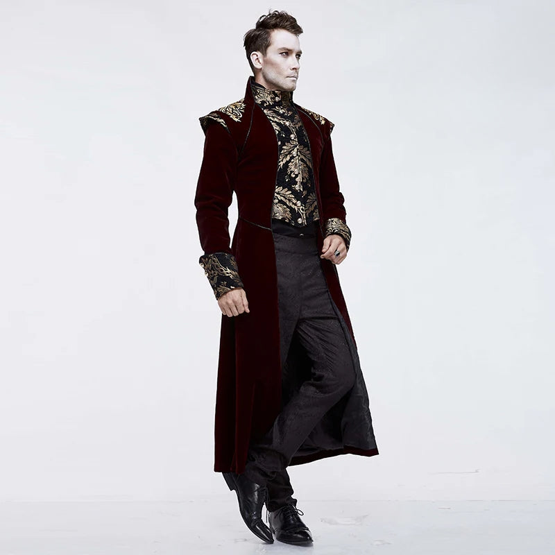 Veste masculine esprit vampire