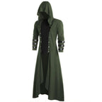 Veste masculine longue esprit steampunk