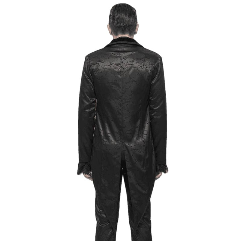 Veste masculine steampunk avec queue-de-pie