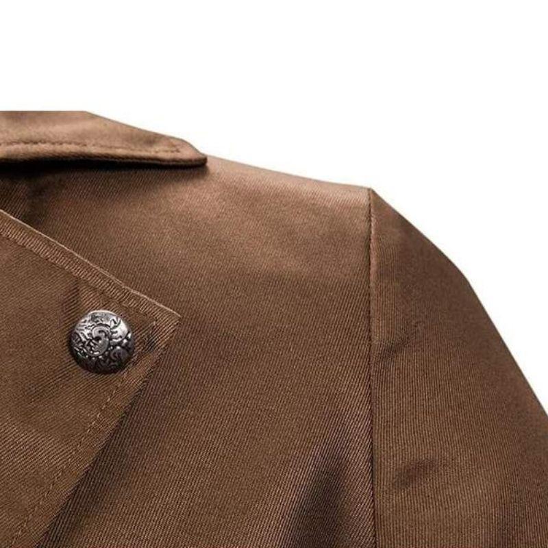 Veste masculine steampunk façon redingote