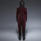 Veste masculine victorienne gothique et steampunk