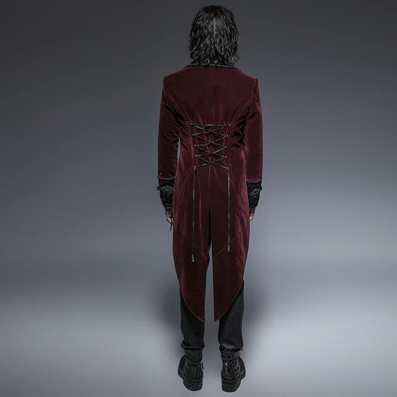 Veste masculine victorienne gothique et steampunk