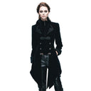 Veste noire steampunk