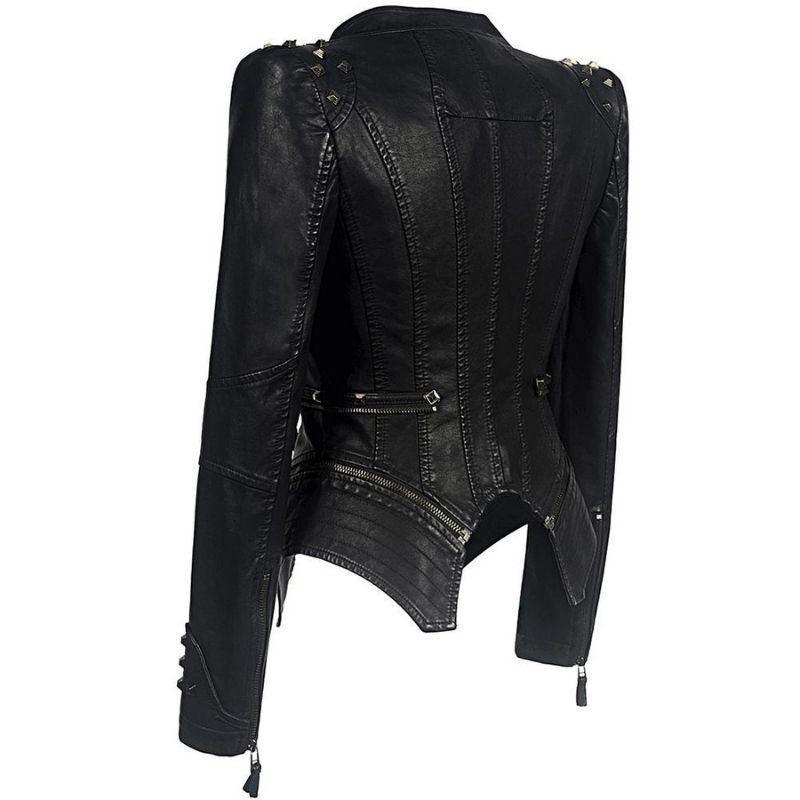Veste pour femme façon gothique en simili