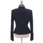 Veste pour femme façon militaire gothique