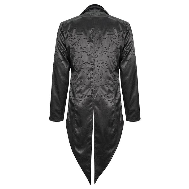 Veste pour homme avec queue-de-pie style steampunk