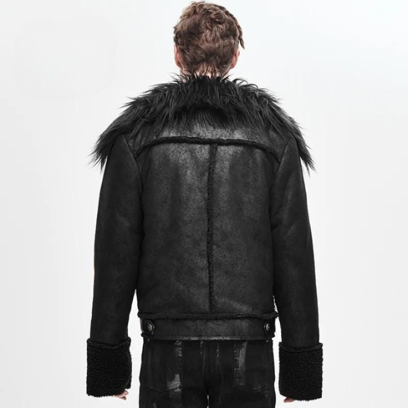 Veste punk gothique au style décadent