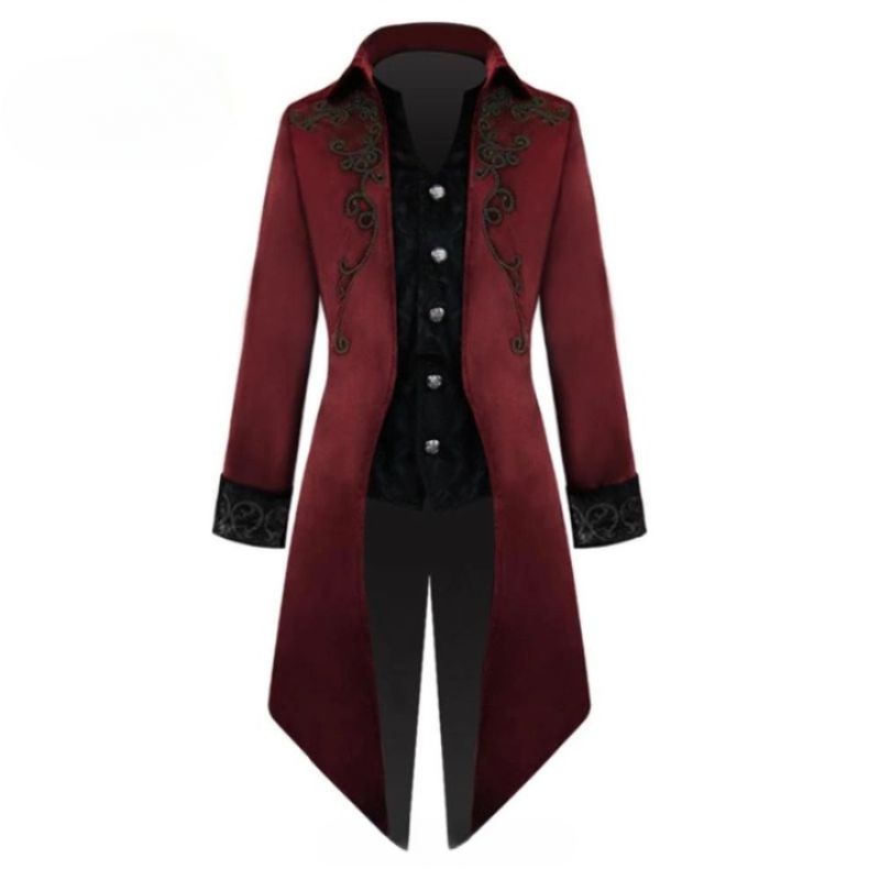 Veste steampunk coupe redingote gothique